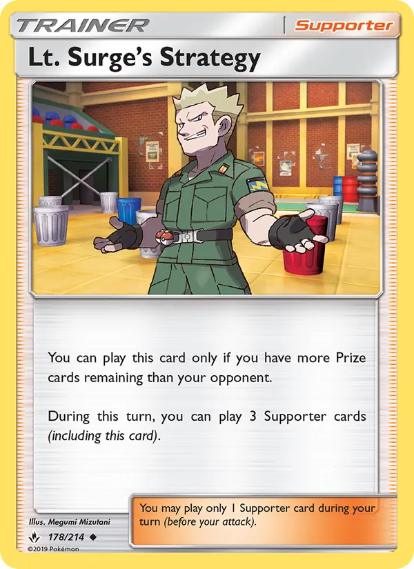 Lt. Surge’s Strategy – Unbroken Bonds 178