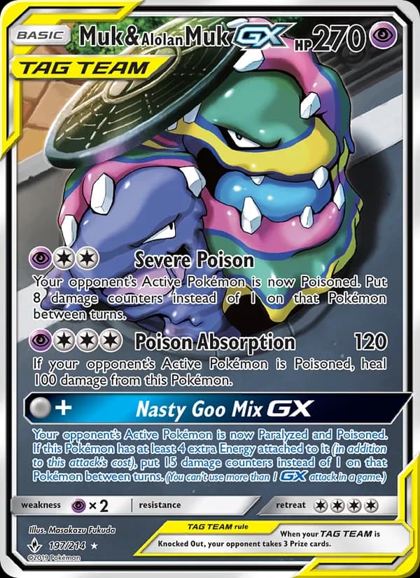Muk & Alolan Muk GX – Unbroken Bonds 197