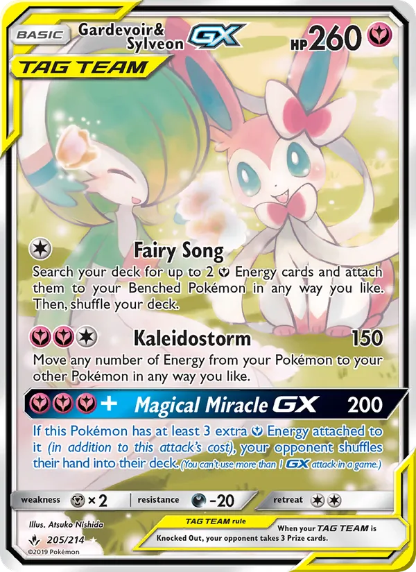 Gardevoir & Sylveon GX – Unbroken Bonds 205