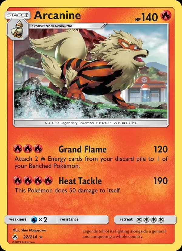 Arcanine – Unbroken Bonds 22