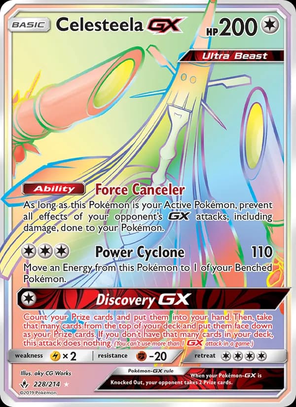 Celesteela GX – Unbroken Bonds 228