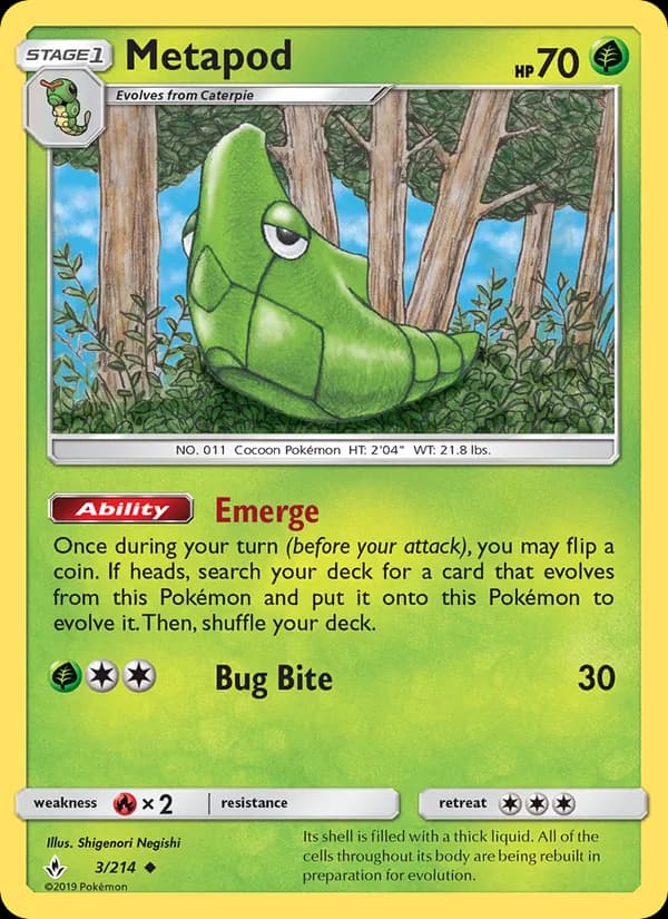 Metapod – Unbroken Bonds 3