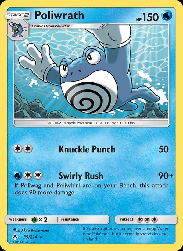 Poliwrath – Unbroken Bonds 39