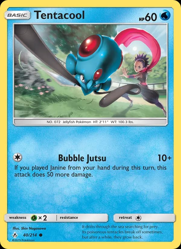 Tentacool – Unbroken Bonds 40