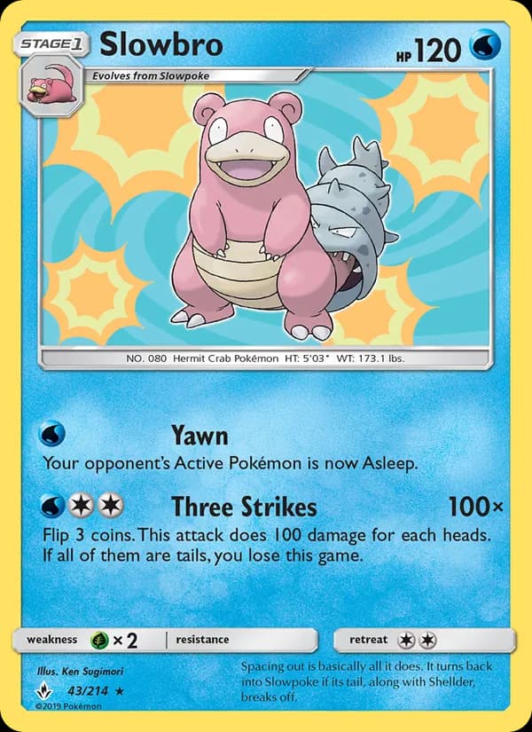 Slowbro – Unbroken Bonds 43