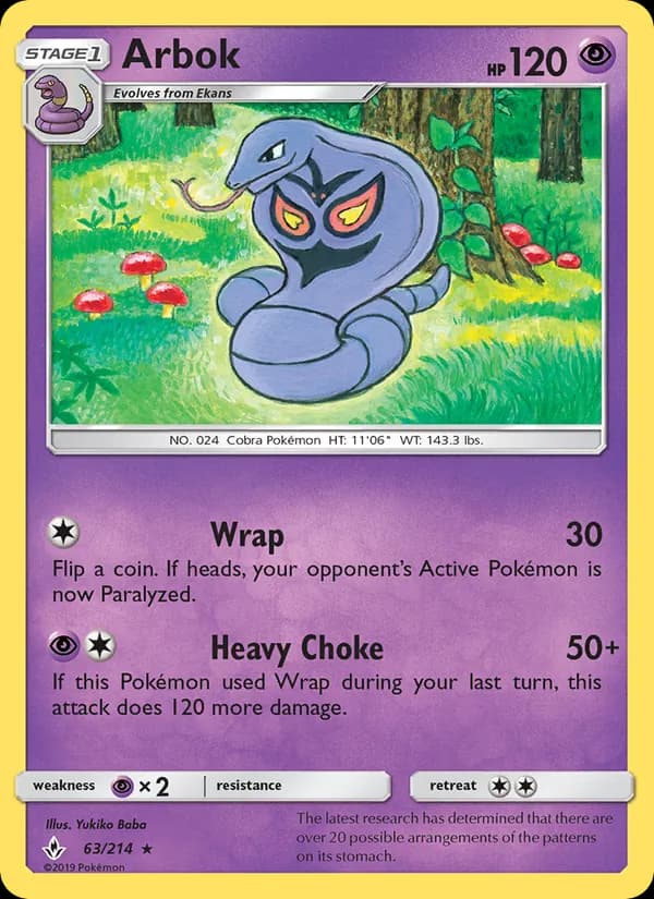 Arbok – Unbroken Bonds 63