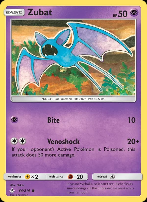Zubat – Unbroken Bonds 64