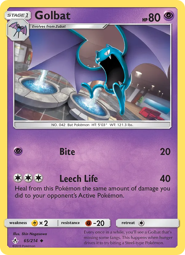 Golbat – Unbroken Bonds 65