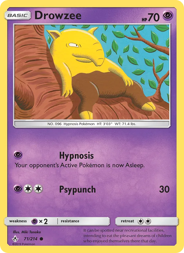 Drowzee – Unbroken Bonds 71