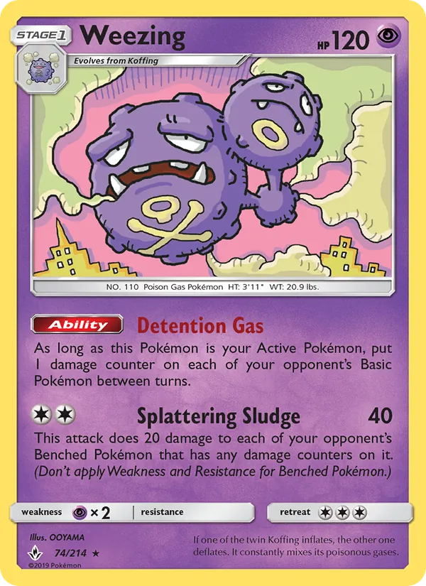 Weezing – Unbroken Bonds 74