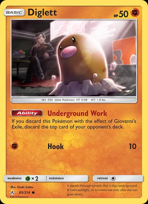 Diglett – Unbroken Bonds 85