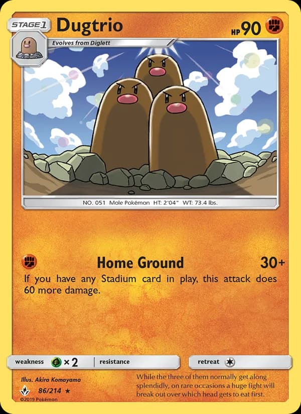 Dugtrio – Unbroken Bonds 86