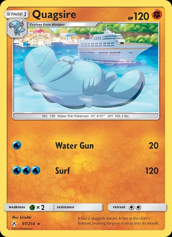 Quagsire – Unbroken Bonds 97