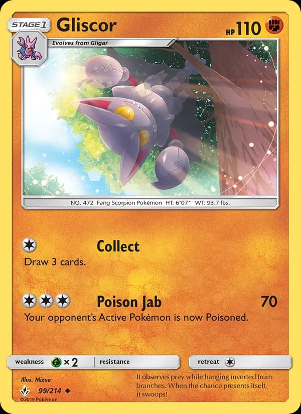 Gliscor – Unbroken Bonds 99