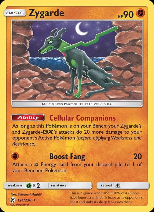 Zygarde – Unified Minds 124