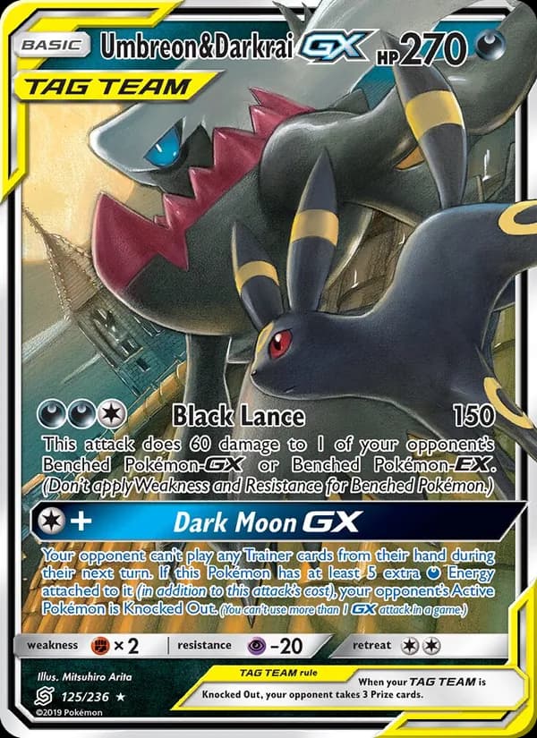 Umbreon & Darkrai GX – Unified Minds 125