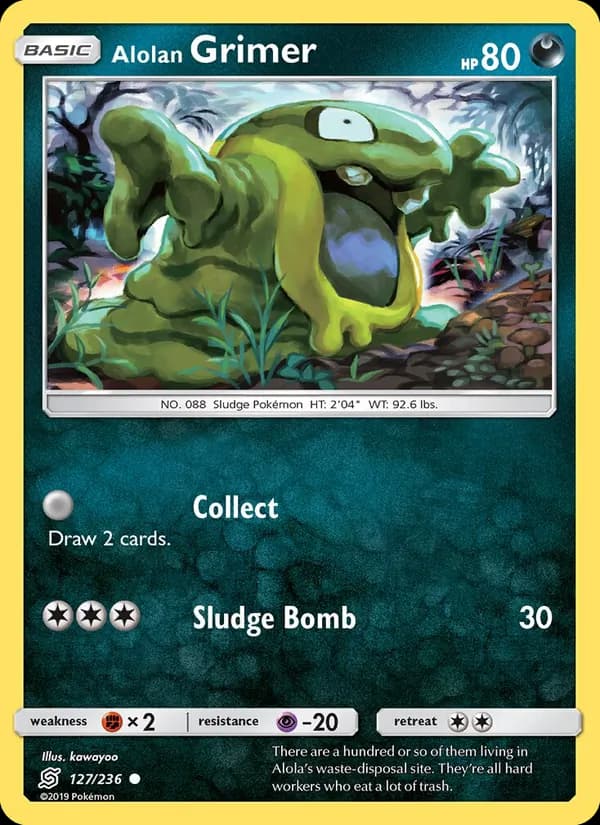 Alolan Grimer – Unified Minds 127