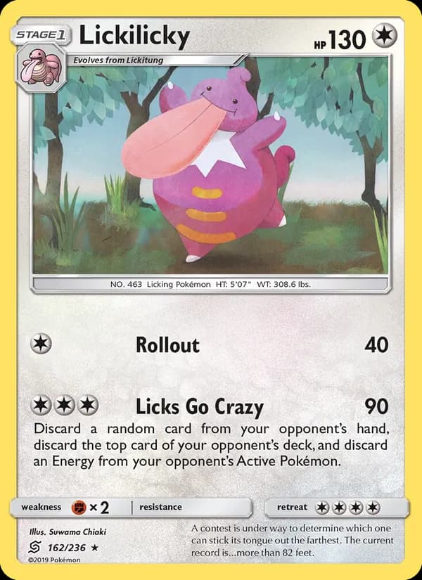 Lickilicky – Unified Minds 162