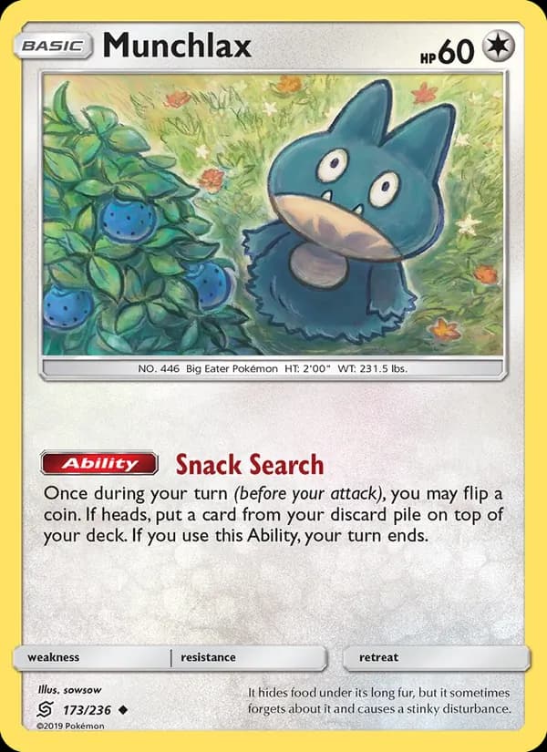 Munchlax – Unified Minds 173
