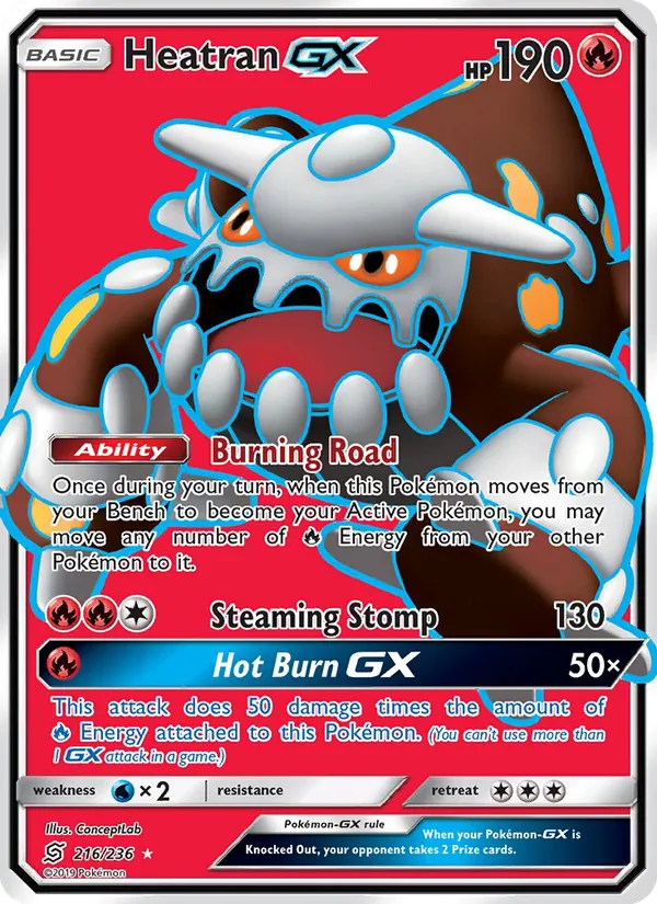 Heatran GX – Unified Minds 216