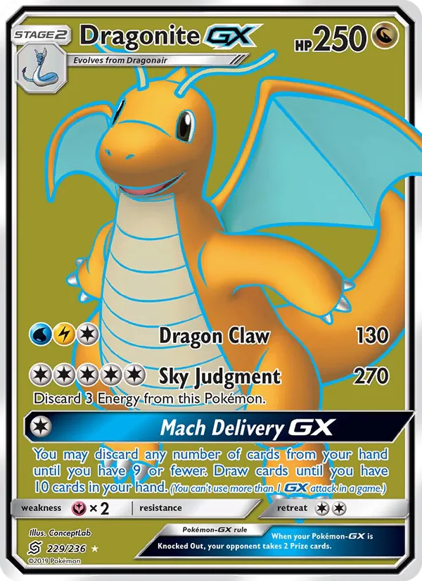 Dragonite GX – Unified Minds 229
