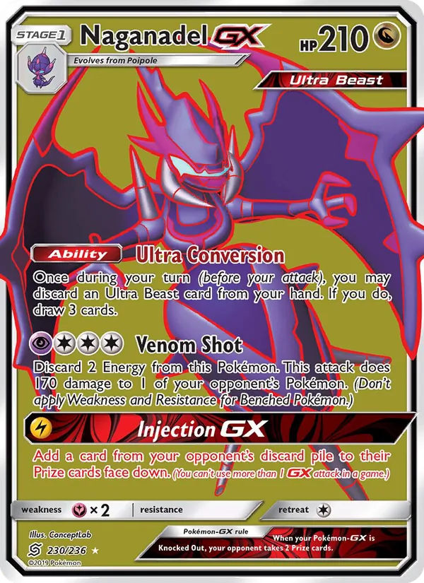 Naganadel GX – Unified Minds 230