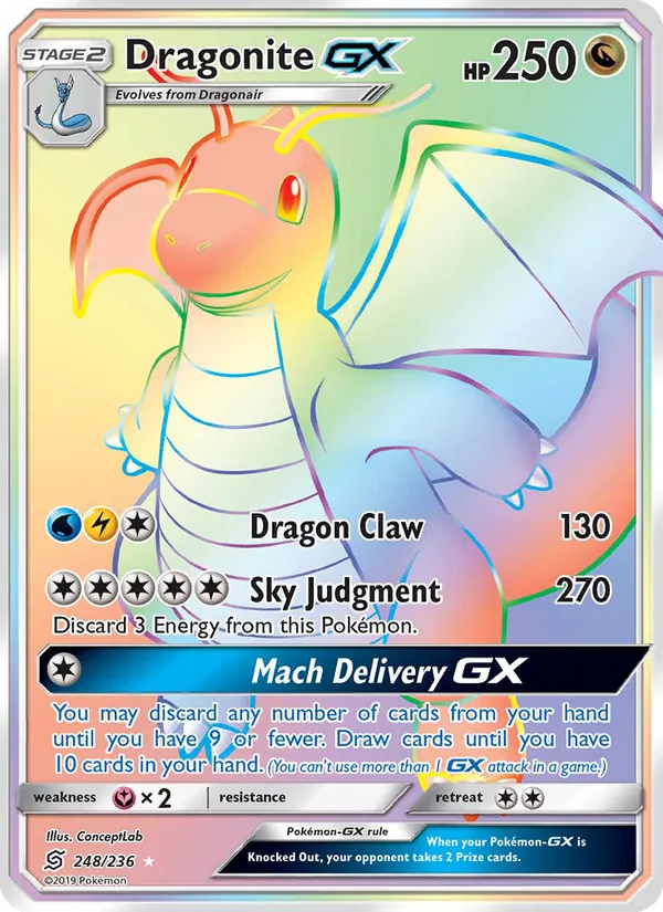 Dragonite GX – Unified Minds 248