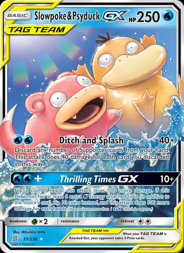 Slowpoke & Psyduck GX – Unified Minds 35
