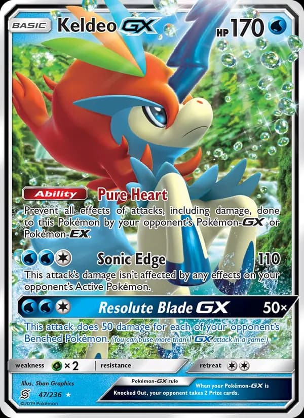 Keldeo GX – Unified Minds 47