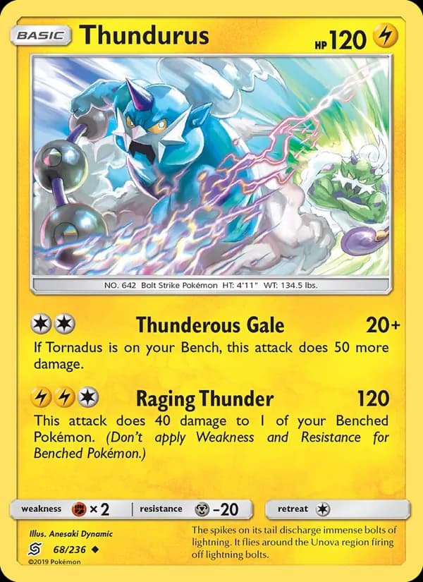 Thundurus – Unified Minds 68
