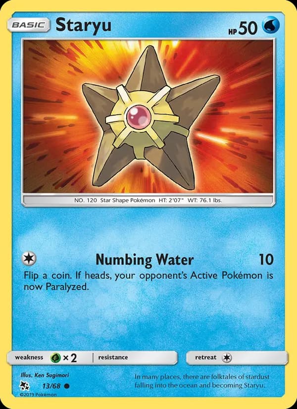 Staryu – Hidden Fates 13