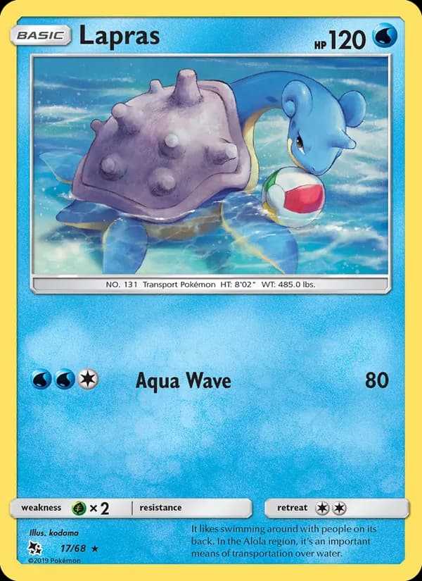 Lapras – Hidden Fates 17
