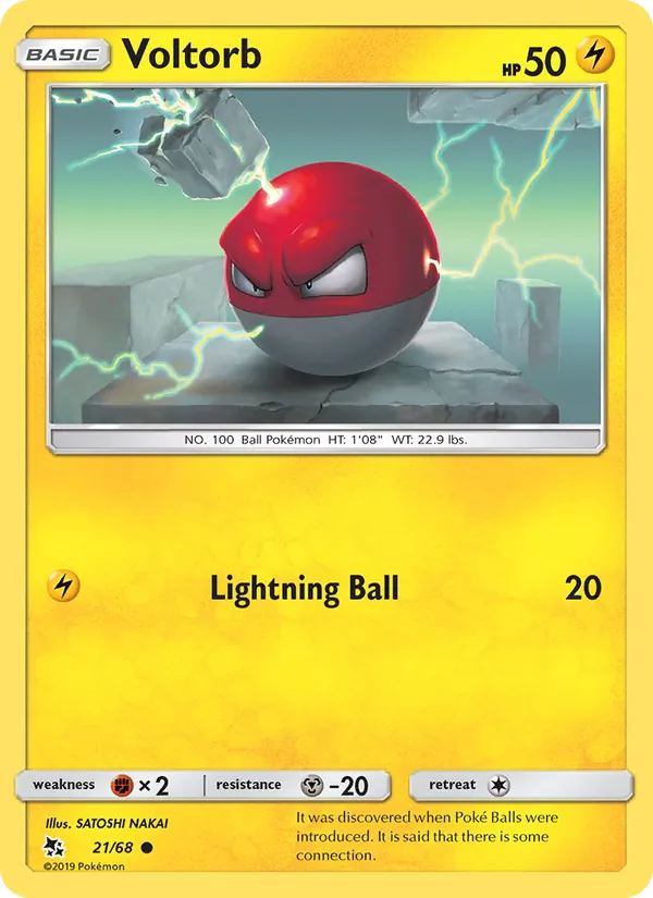Voltorb – Hidden Fates 21
