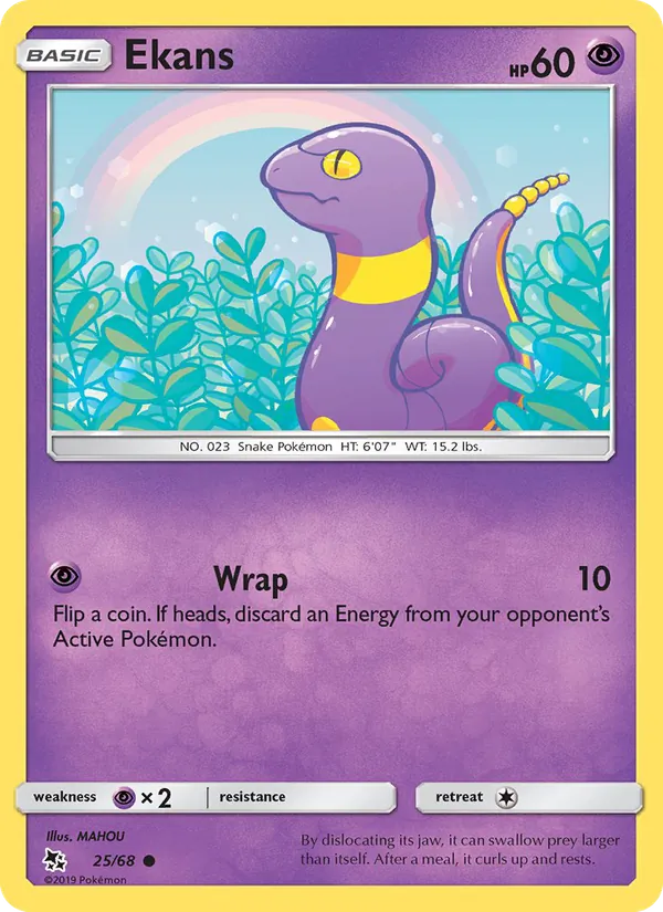 Ekans – Hidden Fates 25
