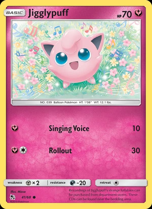 Jigglypuff – Hidden Fates 41
