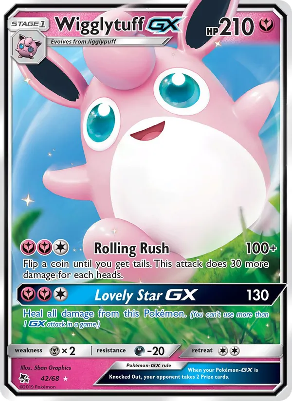 Wigglytuff GX – Hidden Fates 42