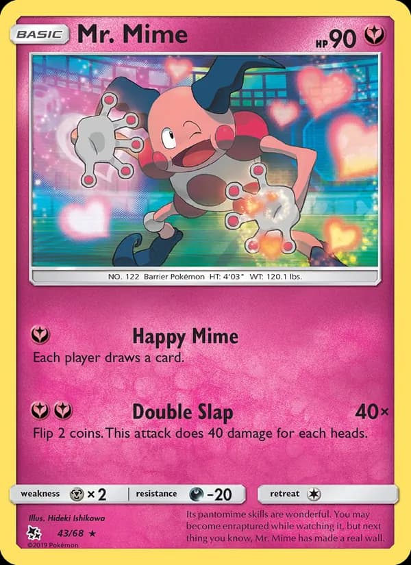 Mr. Mime – Hidden Fates 43