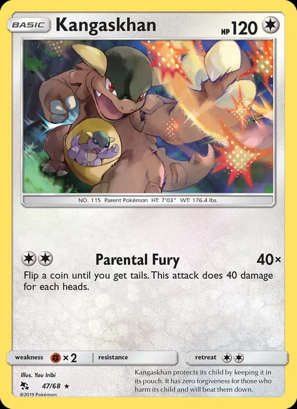 Kangaskhan – Hidden Fates 47
