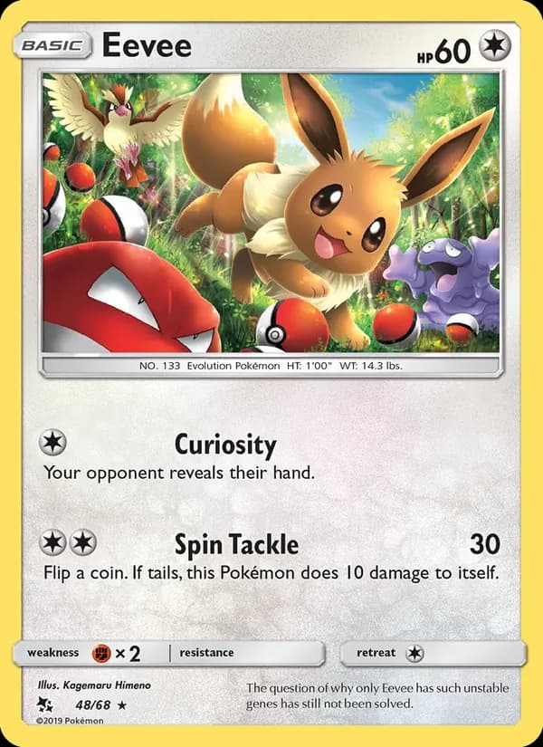 Eevee – Hidden Fates 48