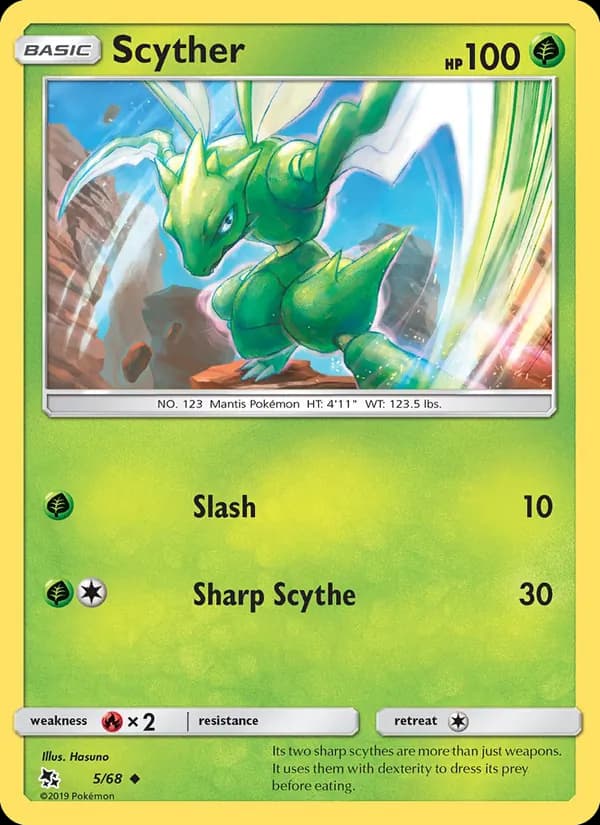 Scyther – Hidden Fates 5