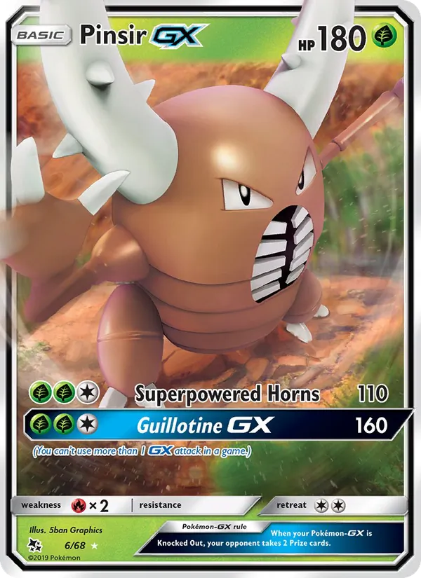 Pinsir GX – Hidden Fates 6