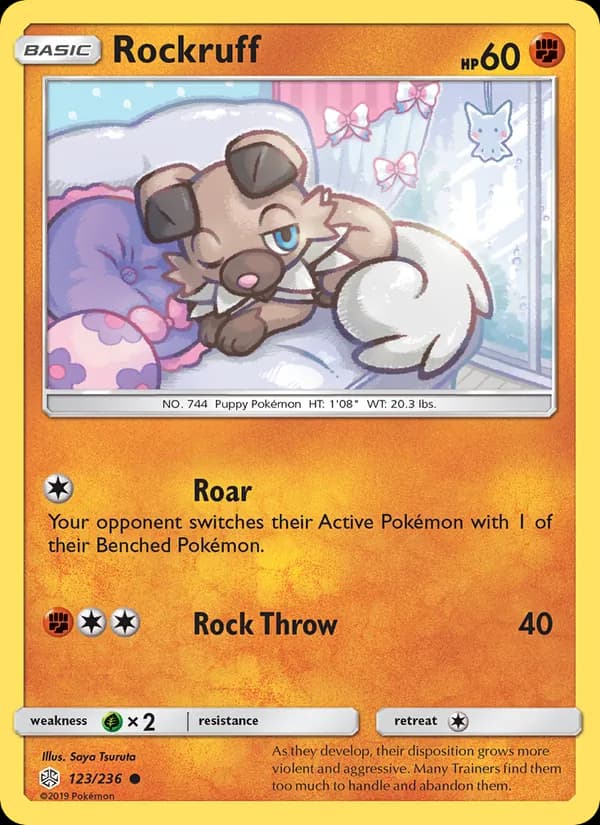 Rockruff – Cosmic Eclipse 123