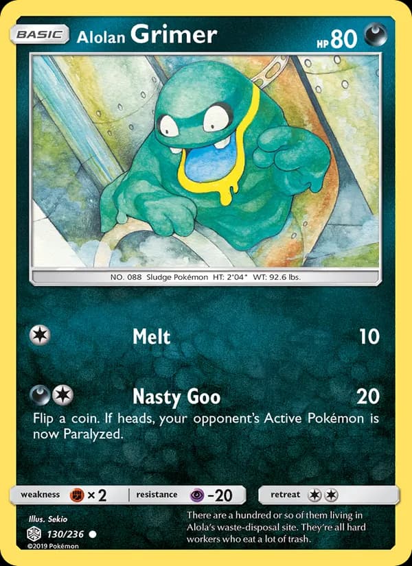 Alolan Grimer – Cosmic Eclipse 130