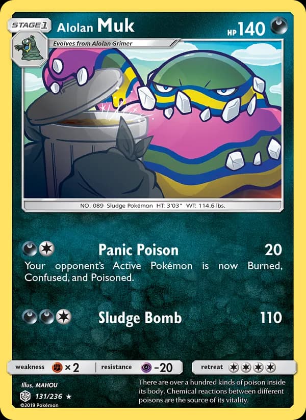 Alolan Muk – Cosmic Eclipse 131