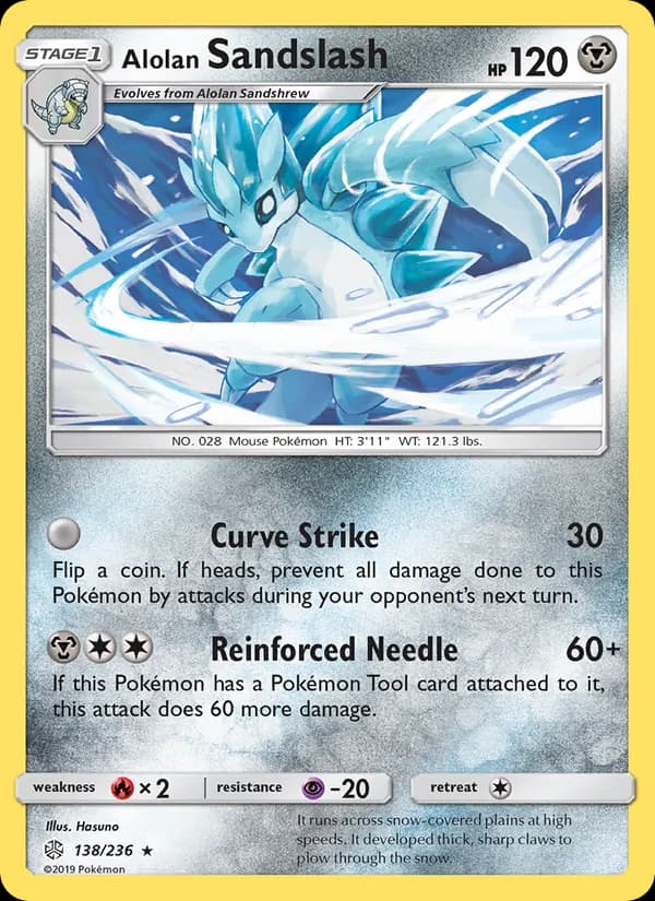 Alolan Sandslash – Cosmic Eclipse 138
