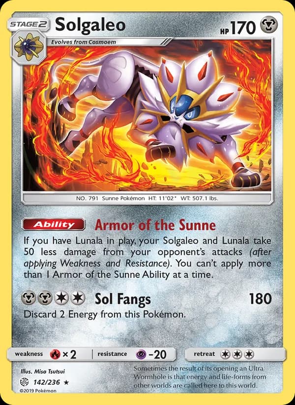Solgaleo – Cosmic Eclipse 142