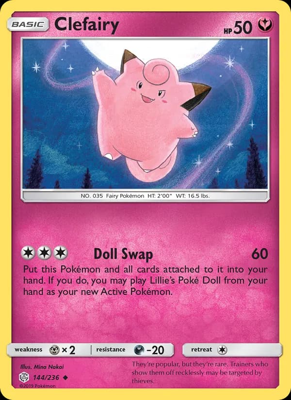 Clefairy – Cosmic Eclipse 144