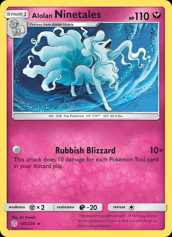 Alolan Ninetales – Cosmic Eclipse 145