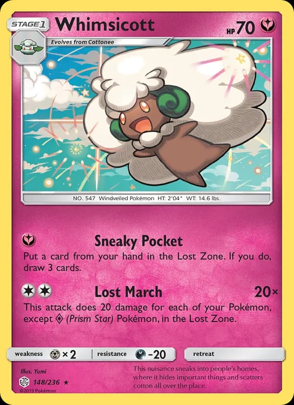 Whimsicott – Cosmic Eclipse 148
