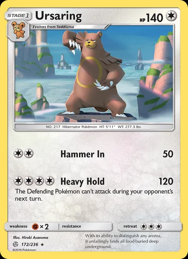 Ursaring – Cosmic Eclipse 172